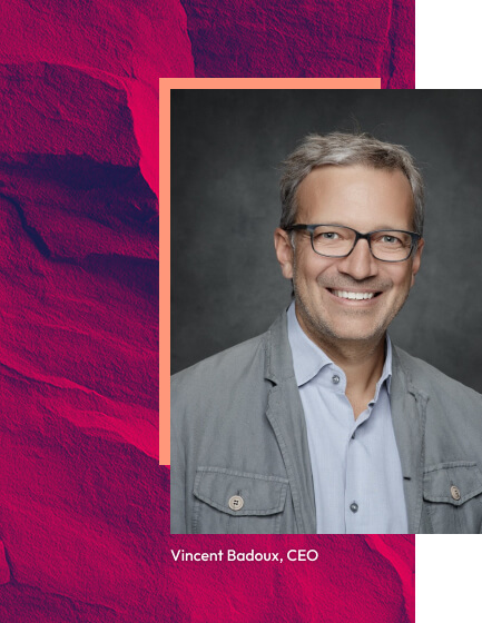 Vincent Badoux, CEO of b-geo