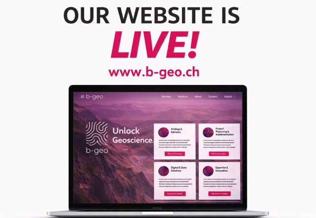 The b-geo website is now live